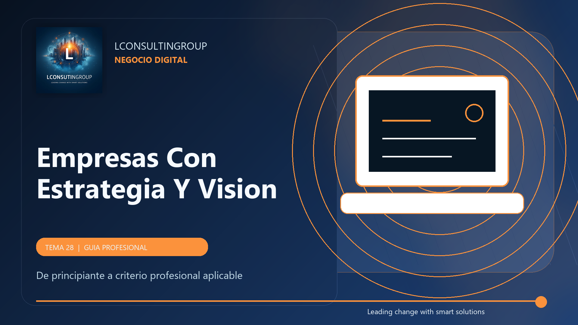 Caratula de Empresas Con Estrategia Y Vision