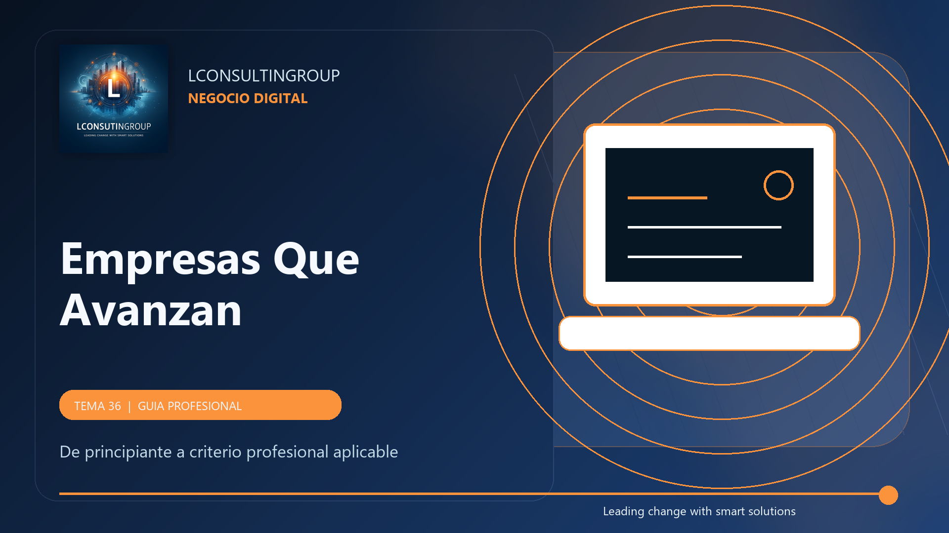 Caratula de Empresas Que Avanzan