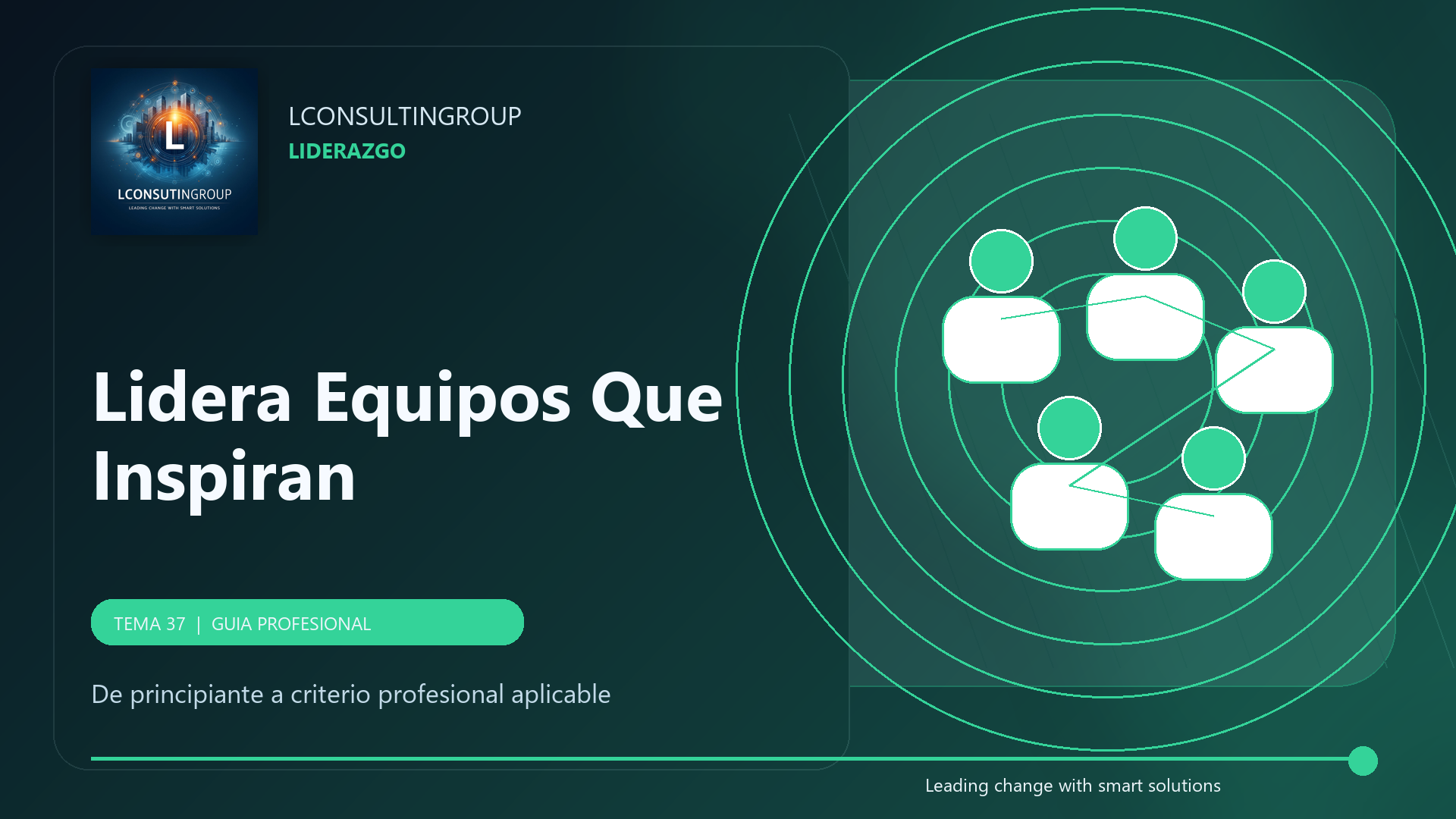 Caratula de Lidera Equipos Que Inspiran