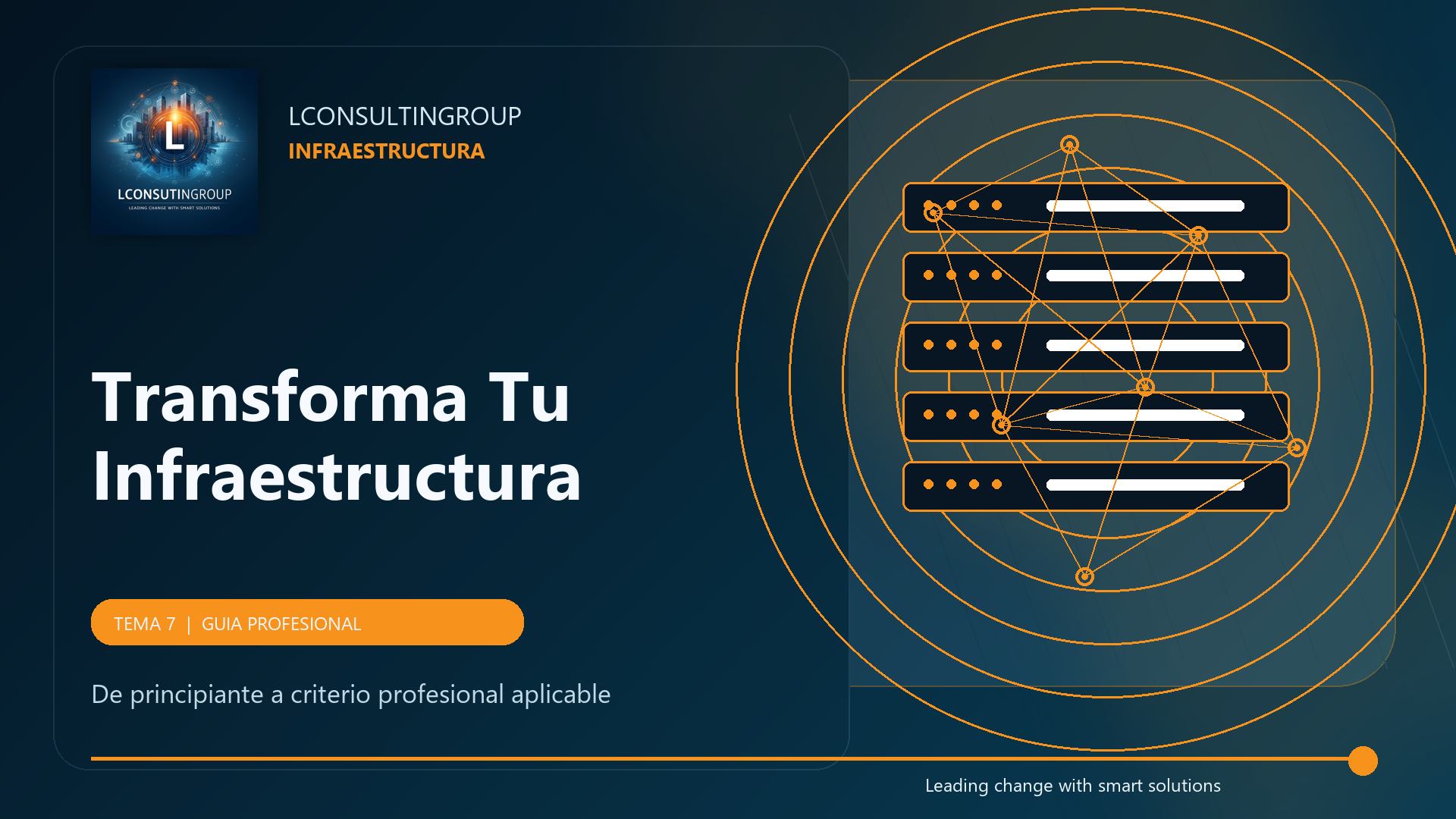 Caratula de Transforma tu Infraestructura